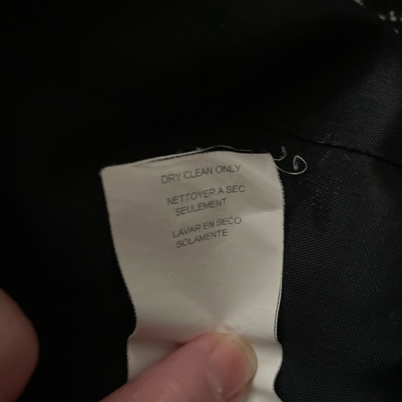 Karen Kane Black & White Plaid Wool Blend Jacket Blazer Size 12 - Picture 10 of 10